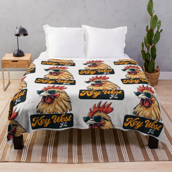 Item preview, Key West rooster and retro vintage for family Florida vacation designed and sold by erozzz.