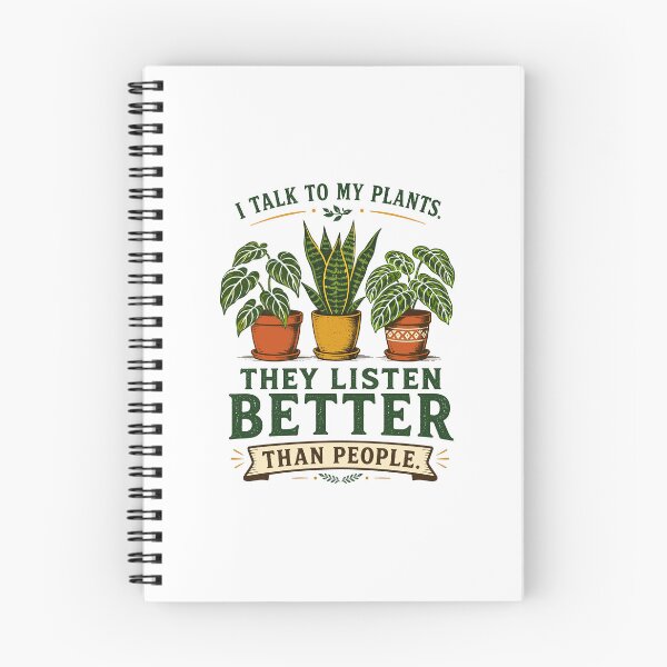 Item preview, I Talk To My Plants They Listen Better Than People designed and sold by Colorful Designs.
