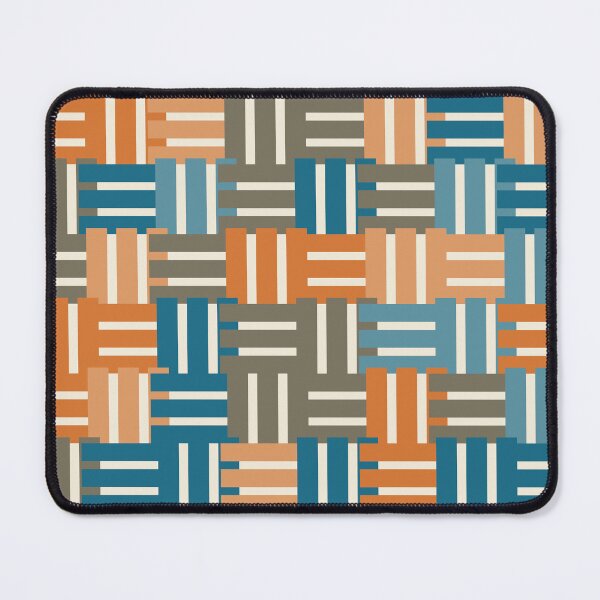 Item preview, Woven Blocks Sunset Teal designed and sold by TexSta.