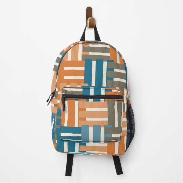 Item preview, Woven Blocks Sunset Teal designed and sold by TexSta.