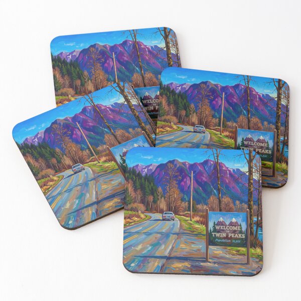 Item preview, Twin Peaks Artwork designed and sold by ScarsDesign.