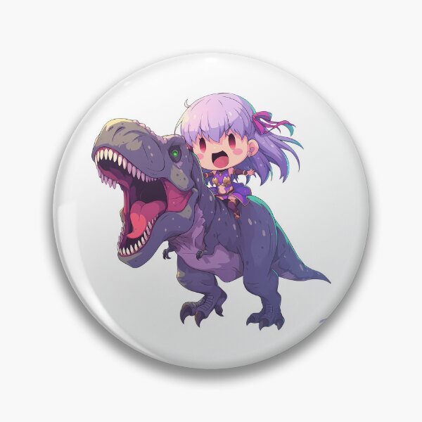 Item preview, Kama Fate Grand Order Purple Dinosaur Adventure designed and sold by Dashsopaner.