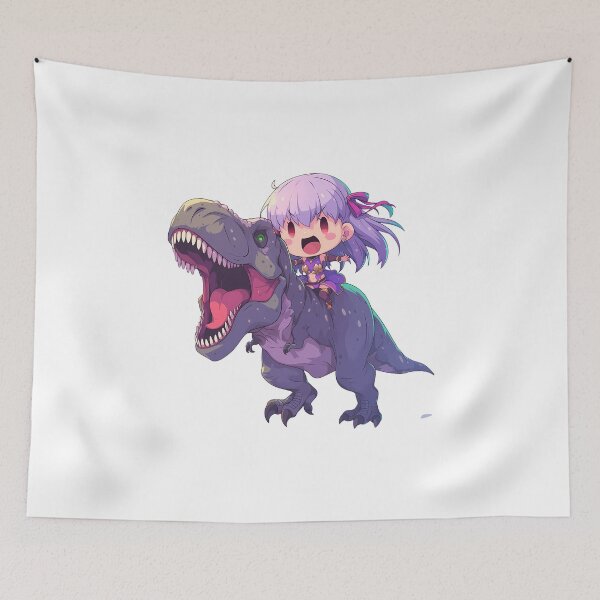 Item preview, Kama Fate Grand Order Purple Dinosaur Adventure designed and sold by Dashsopaner.