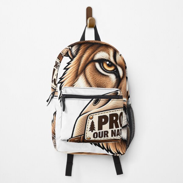 Item preview, Protect Our National Parks – Mountain Lion Wildlife Design designed and sold by WAUZ.