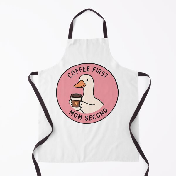 Item preview, Funny Mom Coffee Duck – Coffee First Mom Second designed and sold by LuloCreative.