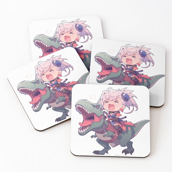 Item preview, Miyamoto Musashi Fate Grand Order Chibi Dinosaur Journey designed and sold by Dashsopaner.