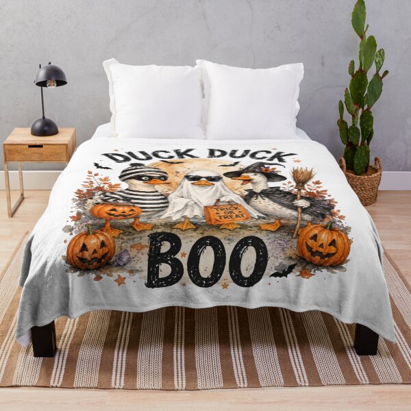 Item preview, Duck Duck Boo Halloween Ducks Funny Costume Design Classic T-Shirt designed and sold by podlook.