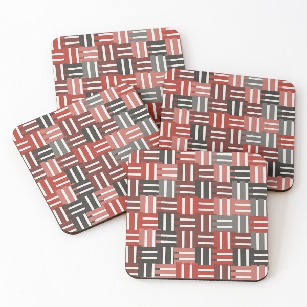 Item preview, Woven Blocks Brick Charcoal designed and sold by TexSta.