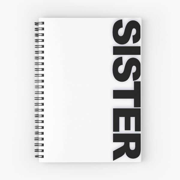 Item preview, SISTER — Black Minimal Bold Type Statement designed and sold by WORDPAUSE.