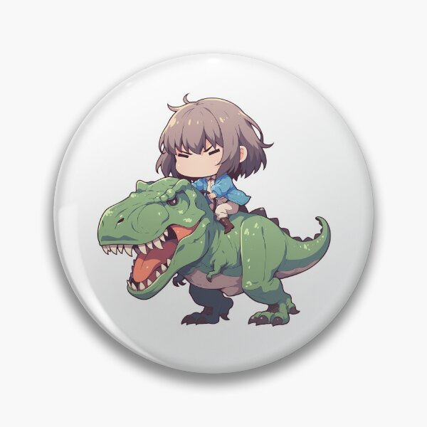 Item preview, Oberon Vortigern Fate Grand Order Green Dinosaur Ride designed and sold by Dashsopaner.