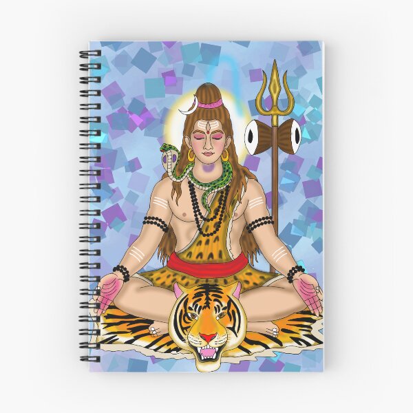 Item preview, Lord Shiva Artwork | Mahadev Hindu God Digital Painting & Spiritual Illustration  Description designed and sold by Harshit_Digital_Arts.