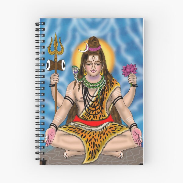 Item preview, Lord Shiva Artwork | Mahadev Hindu God Digital Painting & Spiritual Illustration  Description designed and sold by Harshit_Digital_Arts.
