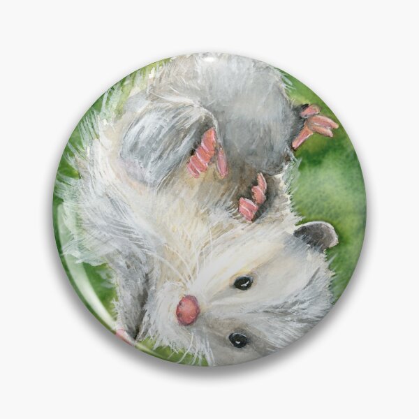 Item preview, Butterbean the Baby Opossum – Cute Watercolor Possum designed and sold by lexieaustinart.