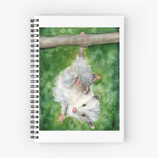 Item preview, Butterbean the Baby Opossum – Cute Watercolor Possum designed and sold by lexieaustinart.