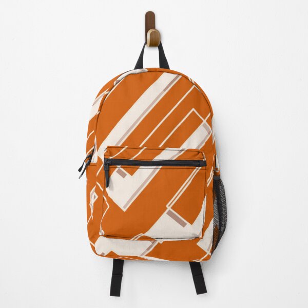 Item preview, Interlocking Lines – Burnt Orange designed and sold by TexSta.