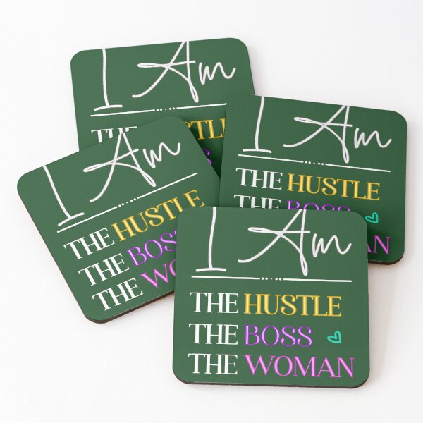 Item preview, I Am The Hustle The Boss The Woman 381 designed and sold by DreamWorksde.