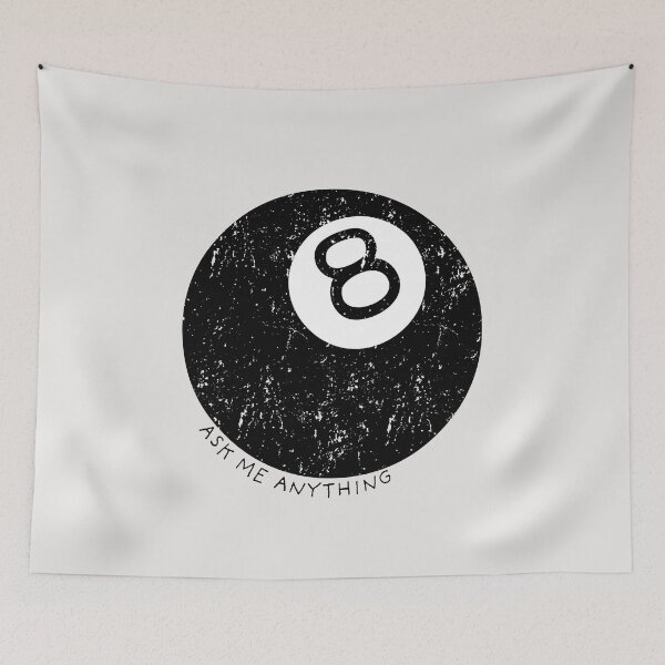 Item preview, Ask me anything magic 8 ball designed and sold by DesignCollectiv.