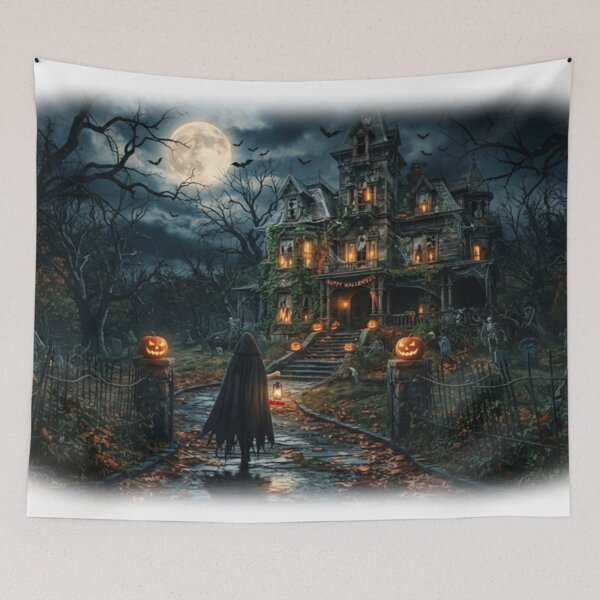 Item preview, Haunted House designed and sold by InkShiftLabs.