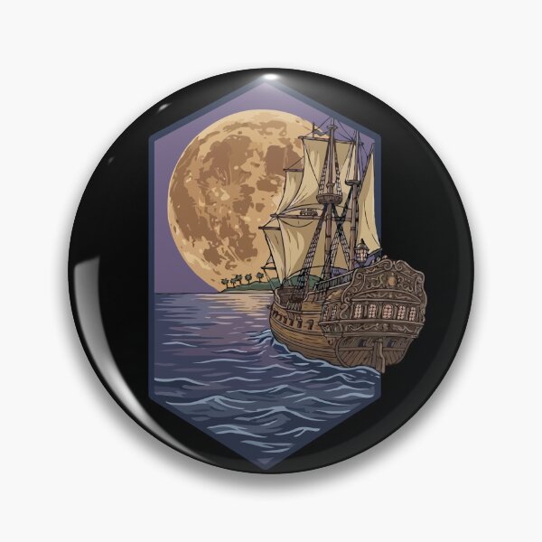 Item preview, Full Moon Ship designed and sold by Catzura.