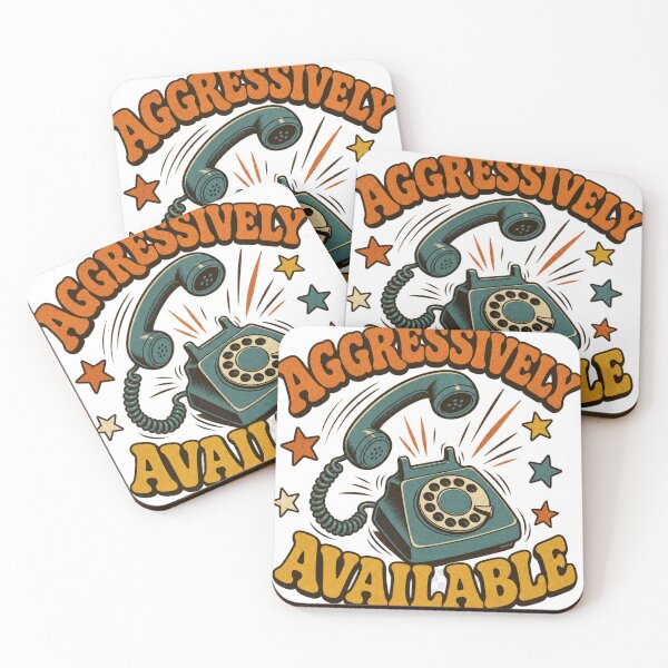 Item preview, Aggressively Available Retro Office Humor designed and sold by BoosterShop.