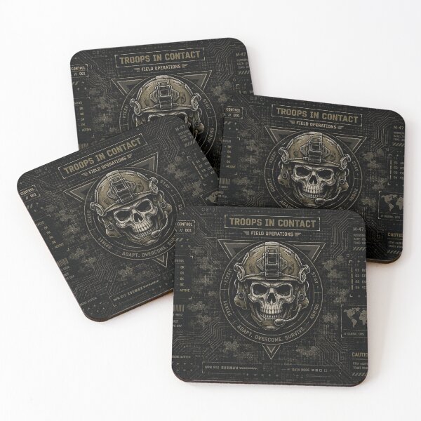 Item preview, TROOPS IN CONTACT designed and sold by Somchartthai.