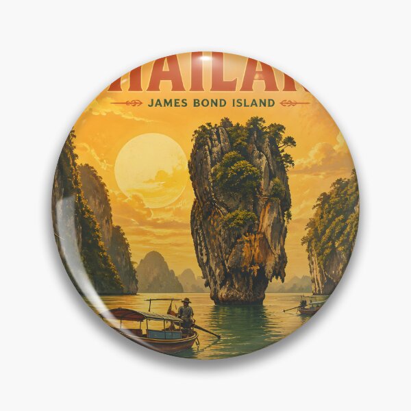 Item preview, Phang Nga Bay Thailand National Park Poster				 designed and sold by Spirit of Siam.