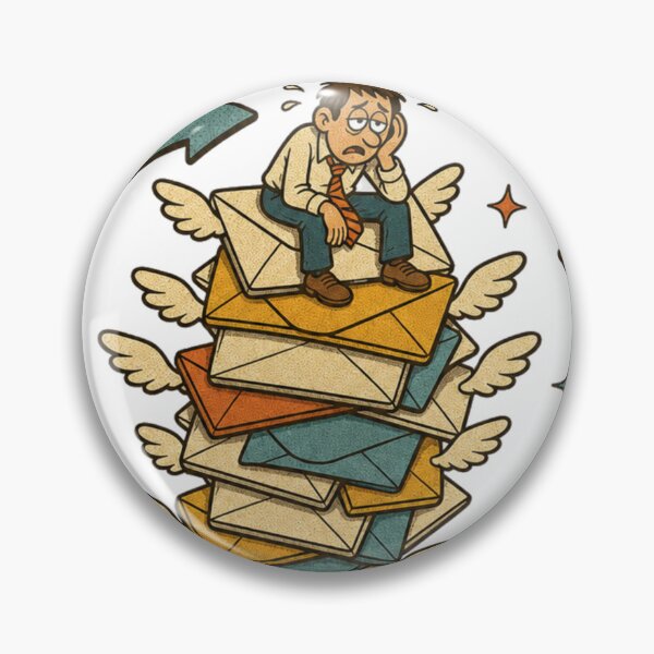 Item preview, Following Up On My Follow Up Retro Office Humor designed and sold by BoosterShop.