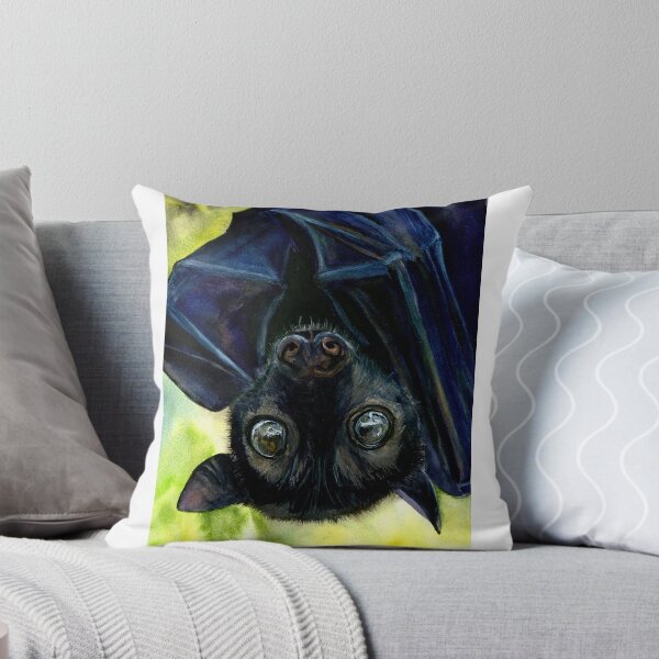 Item preview, Jeremy the Flying Fox – Cute Watercolor Fruit Bat designed and sold by lexieaustinart.