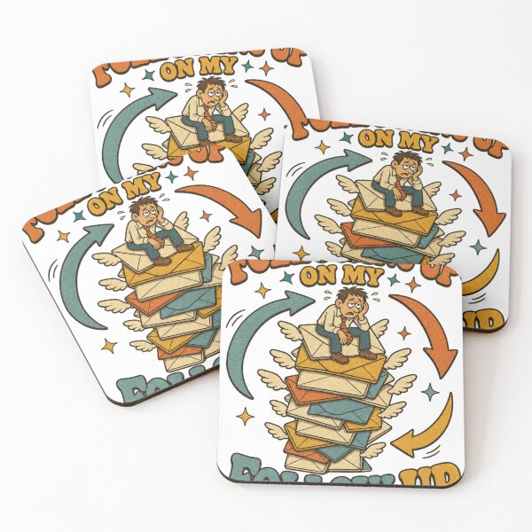 Item preview, Following Up On My Follow Up Retro Office Humor designed and sold by BoosterShop.