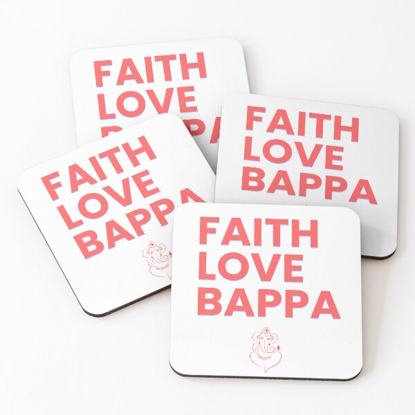 Item preview, Faith Love Bappa – Ganpati Devotional T-Shirt Design designed and sold by Marathidesigns.