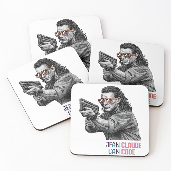 Item preview, Jean Claude Can Code designed and sold by Keep It DRY Studio.