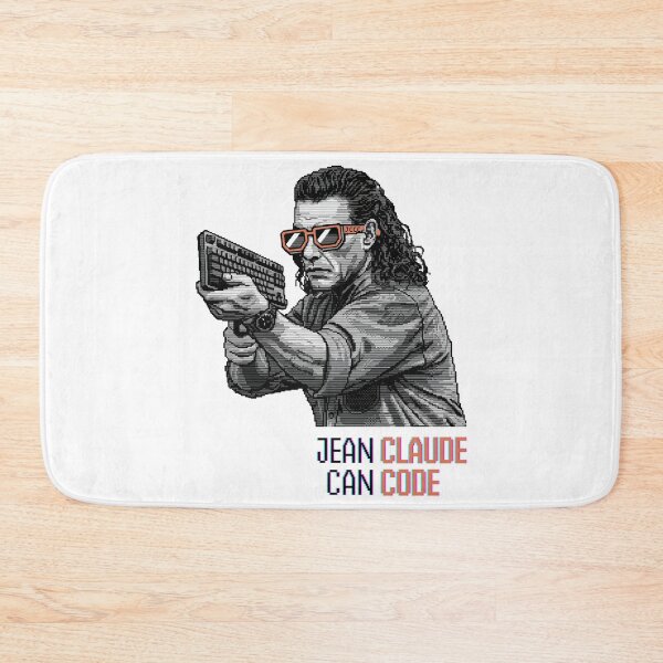 Item preview, Jean Claude Can Code designed and sold by Keep It DRY Studio.