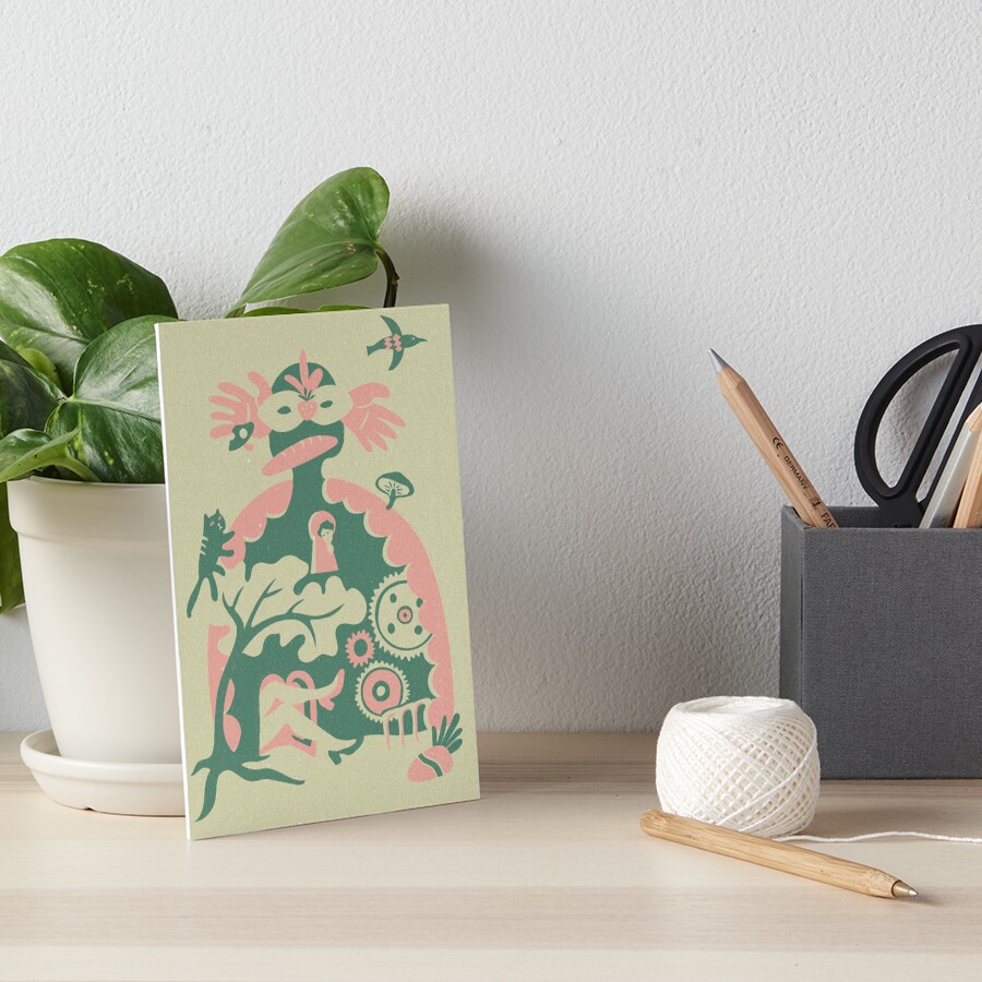 Item preview, Art Board Print designed and sold by palmwaves.