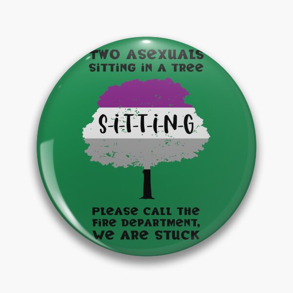 Item preview, Two Asexuals Sitting in a Tree designed and sold by Karen's Creations.