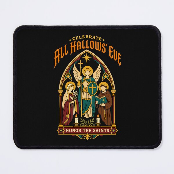 Item preview, All Hallows Eve Catholic Halloween Honor the Saints designed and sold by VioletNance.
