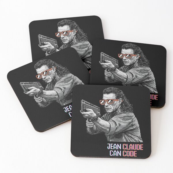 Item preview, Jean Claude Can Code designed and sold by Keep It DRY Studio.