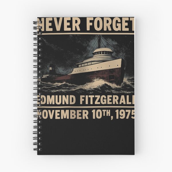 Item preview, Never Forget- Edmund Fitzgerald- Retro Vintage Gildan - November 10th 1975 designed and sold by FloraFaunaHub.