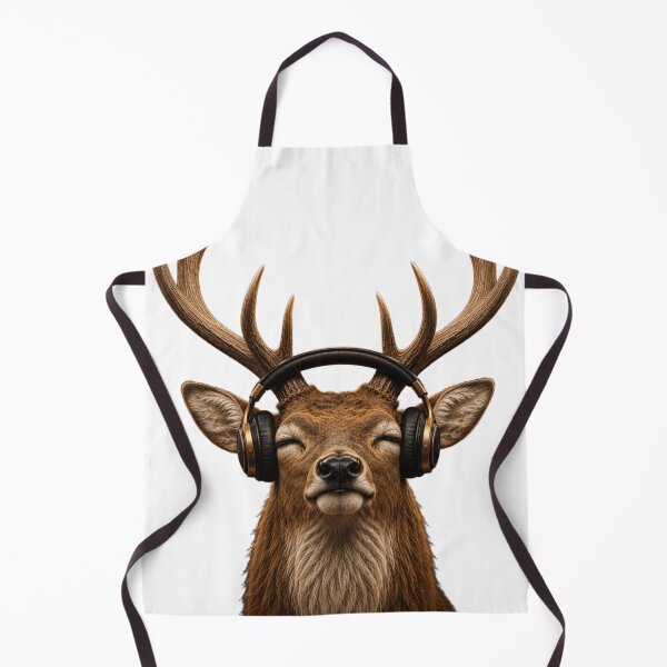 Item preview, Music Stag | Headphones & Antler Vibes designed and sold by Zosera.