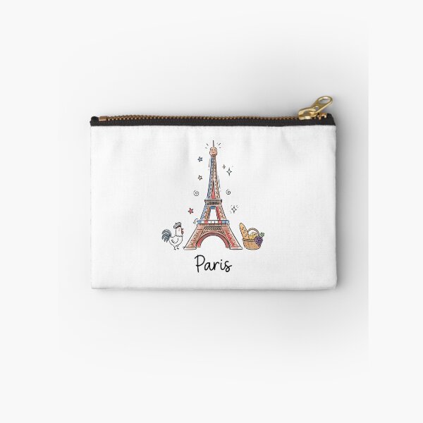 Item preview, Cute Eiffel Tower Paris Doodle Art designed and sold by RamyGallery.