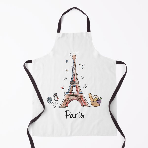 Item preview, Cute Eiffel Tower Paris Doodle Art designed and sold by RamyGallery.