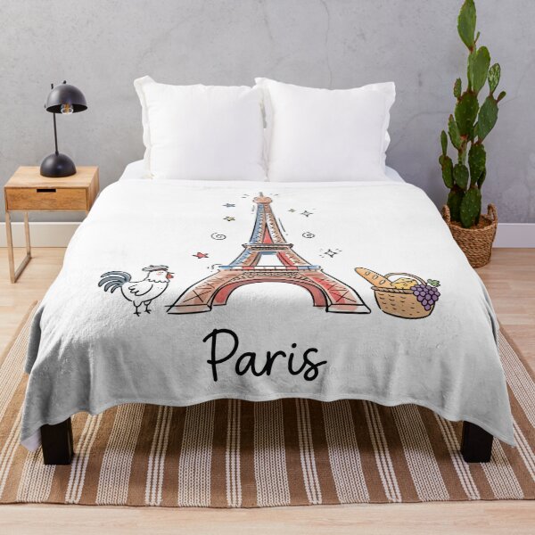 Item preview, Cute Eiffel Tower Paris Doodle Art designed and sold by RamyGallery.