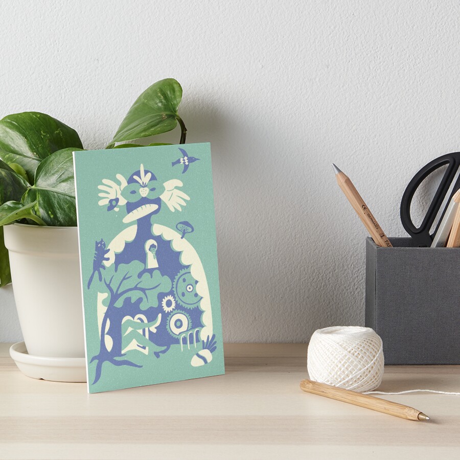 Item preview, Art Board Print designed and sold by palmwaves.