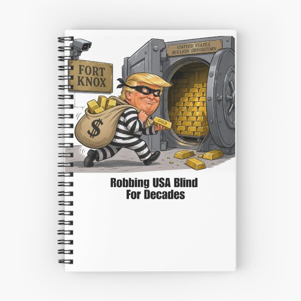 Item preview, Trump: Robbing USA Blind designed and sold by Kathleen M Bush.
