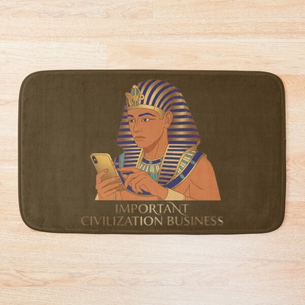 Item preview, pharaoh Scrolling on Smartphone Important Civilization Business designed and sold by Northern Glow Art.