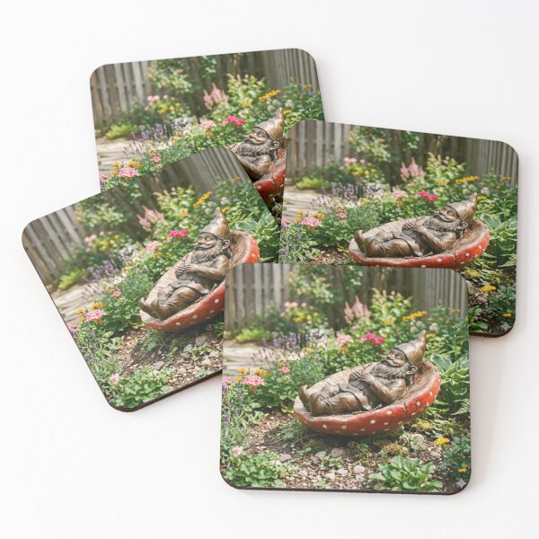 Item preview, Wroclaw Gnome Sunbathing in a Mushroom designed and sold by Purrfecta.