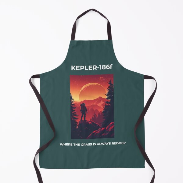 Item preview, Kepler-186f Exoplanet NASA Vintage Space Poster designed and sold by Artmugic.