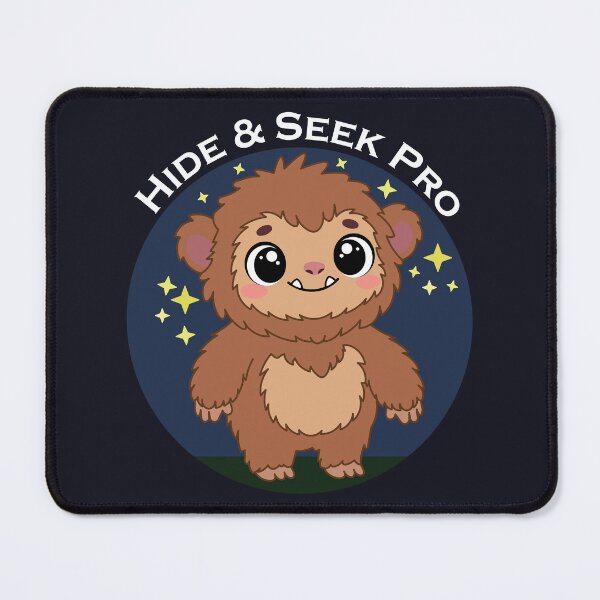 Item preview, Bigfoot Hide & Seek Pro | Cute Sasquatch Cryptid Night Sky designed and sold by Hallowed Artistry.