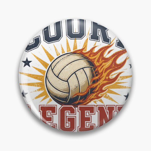 Item preview, Court Legend Volleyball T-Shirt  designed and sold by redblink store.