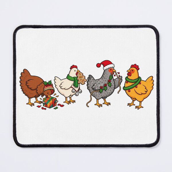 Item preview, Christmas Chickens designed and sold by LuloCreative.