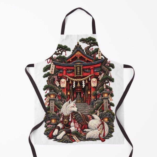 Item preview, The Guardian of the Sanctuary | Japanese Ukiyo-e Kitsune designed and sold by Substance_life.